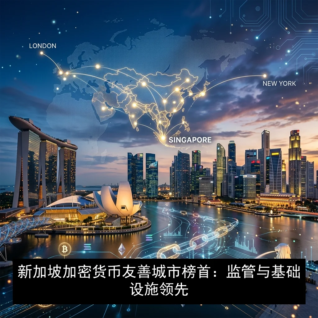 新加坡加密货币友善城市榜首：监管与基础设施领先