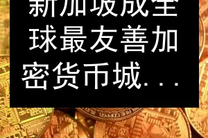 新加坡成全球最友善加密货币城市：监管透明