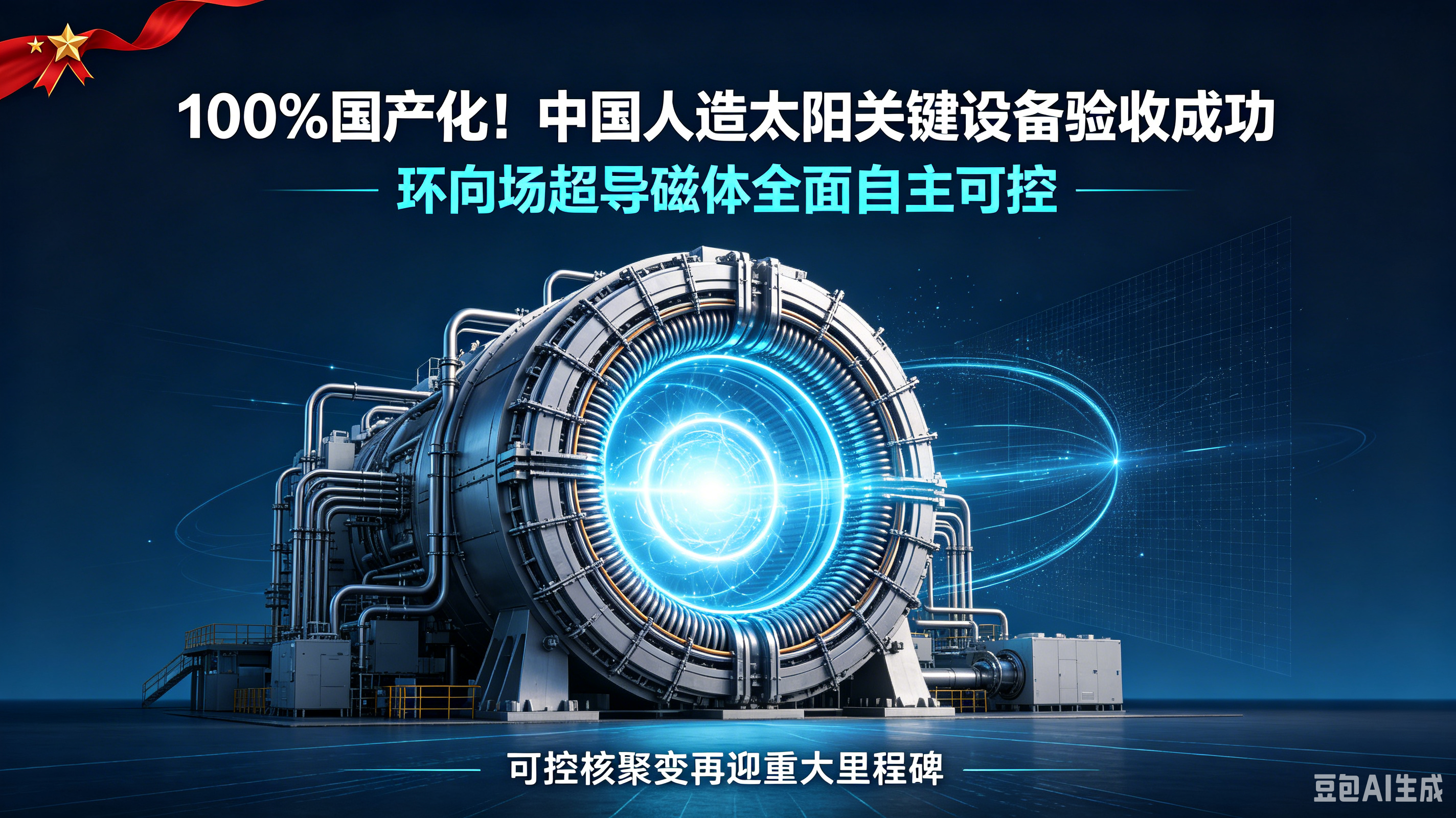 6 月 27 日我国人造太阳两项聚变堆超导磁体实现 100% 国产化 性能跻身国际前列