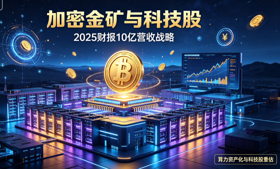 加密金矿与科技股：2025财报10亿营收战略